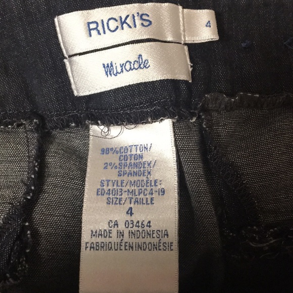 🌼4/20🌼 3/4 pants dark gray - Picture 4 of 4